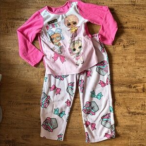 L.O.L. Surprise! Pink and White Pajama Set